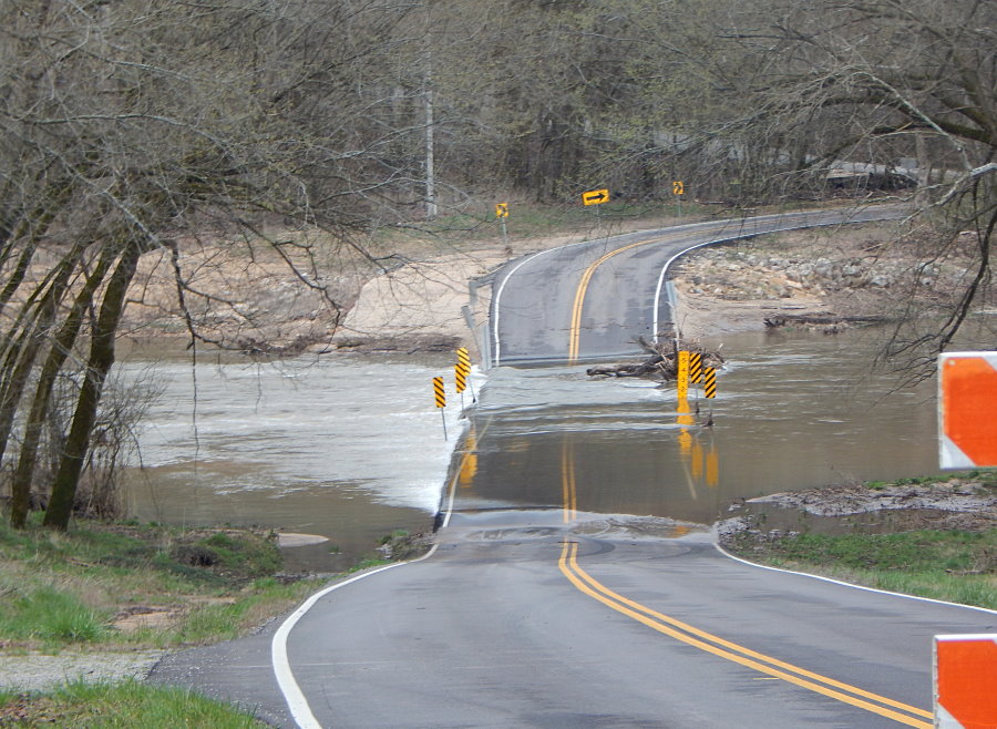 A bridge under troubled water...