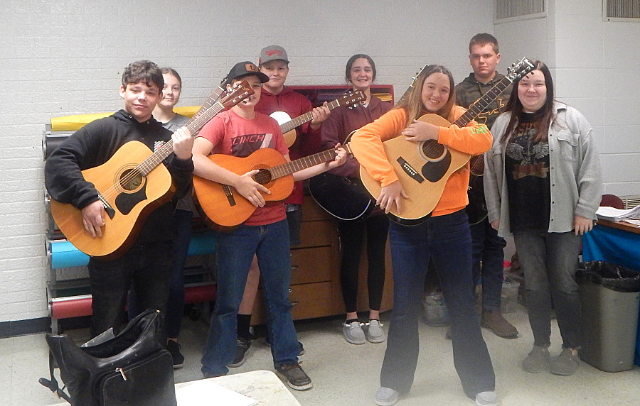 Skyline School Guitar Class