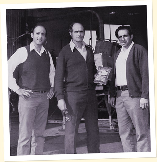 Champion Raisin brothers Ernest, Krikor and Kenny